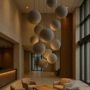 Cluster Orb Acoustic Pendant